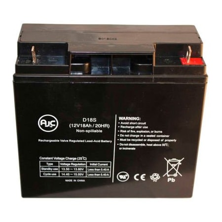 Battery Clerk AJC Amstron ES18-12 12V 18Ah Sealed Lead Acid Battery AMSTRON-ES18-12